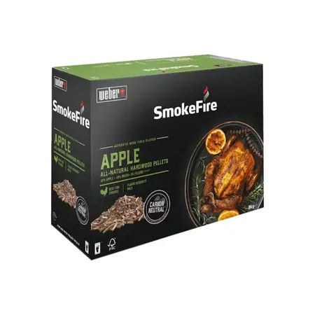 Weber Natuurlijke hardhout pellets - Apple - afbeelding 1