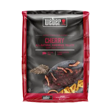 Weber Pellets hardhout cherry 8kg - afbeelding 1