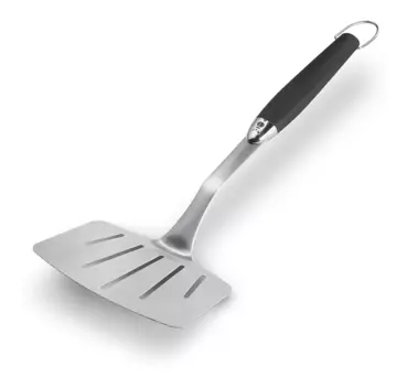 Weber Premium Visspatel - Roestvrij staal zwart - afbeelding 1