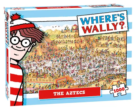 Where’s Wally The Aztecs Puzzel (1000 stukjes) - afbeelding 1