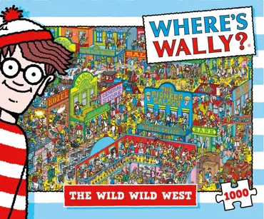 Where’s Wally The Wild West Puzzel (1000 stukjes) - afbeelding 2