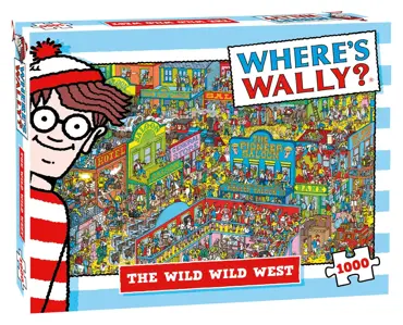 Where’s Wally The Wild West Puzzel (1000 stukjes) - afbeelding 1