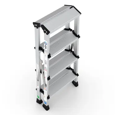 Wixor Handyman | 4 treden | Dubbel Oploopbaar - afbeelding 2