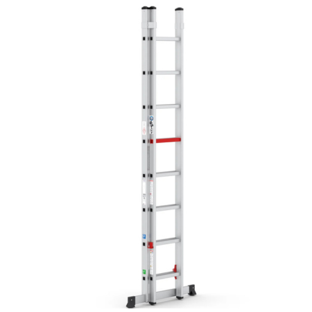 Wixor Professionele Ladder Advance 2x8 | Top Safe - afbeelding 1