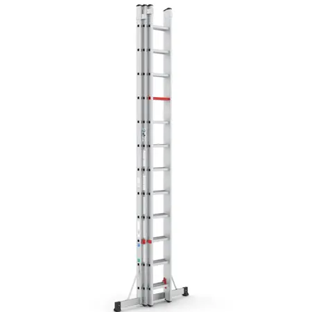 Wixor Professionele Ladder Advance 3x12 | Top Safe - afbeelding 1