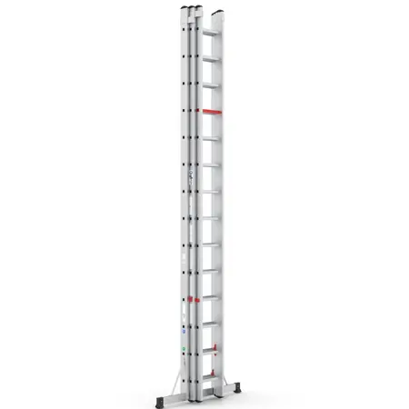 Wixor Professionele Ladder Advance 3x14 | Top Safe - afbeelding 1