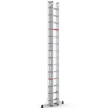 Wixor Professionele Ladder Advance 3x14 | Top Safe