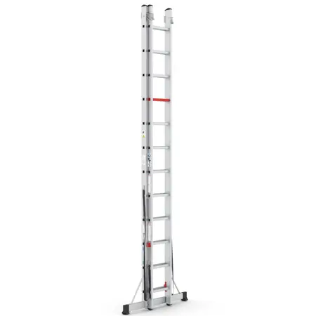 Wixor Professionele Ladder Aluminium 2x12 - afbeelding 2