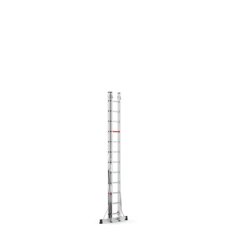 Wixor Professionele Ladder Aluminium 2x12 - afbeelding 3