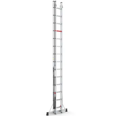 Wixor Professionele Ladder Aluminium 2x14 - afbeelding 2