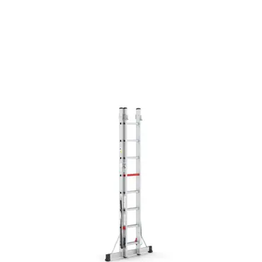 Wixor Professionele Ladder Aluminium 2x8 - afbeelding 3