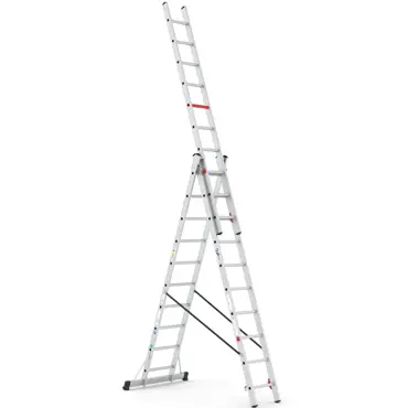 Wixor Professionele Ladder Aluminium 3x10