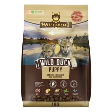 Wolfsblut Puppy wilde eend 1kg
