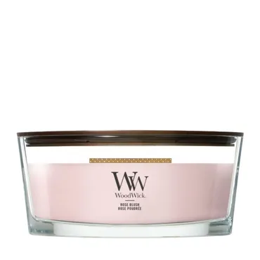 WoodWick Rose Blush Ellipse Candle