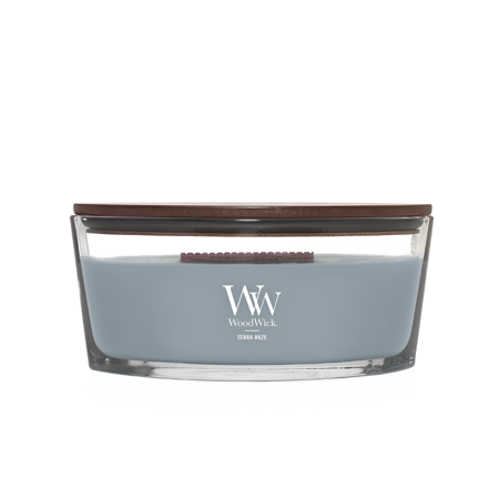 WoodWick terra haze Ellipse Candle