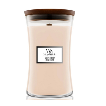 WoodWick White Honey Large Candle