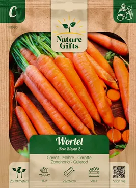 Wortel rode reuzen 2 per 25m - afbeelding 1