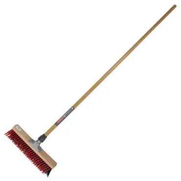 Xbezem buiten 40cm rood/zwart compleet