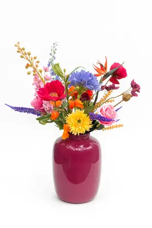 Zijden Boeket - Happy bouquet - afbeelding 2