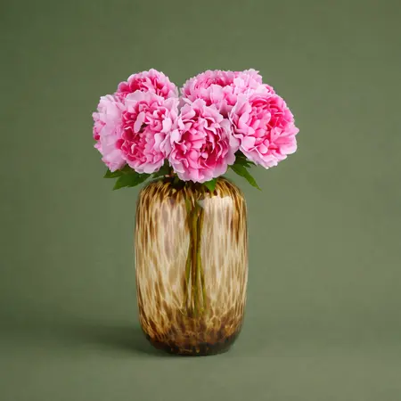 Zijden Boeket - Pioenrozen - afbeelding 1