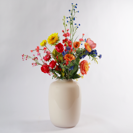 Zijden Veld boeket - Tropical Bont 2.0 - afbeelding 1