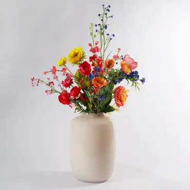 Zijden Veld boeket - Tropical Bont 2.0