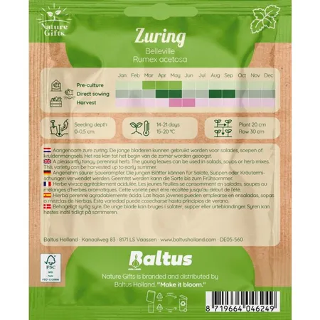 Zuring belleville 200st - afbeelding 2