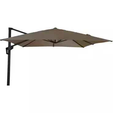 Zweefparasol Libra Vierkant 250x250cm - Taupe
